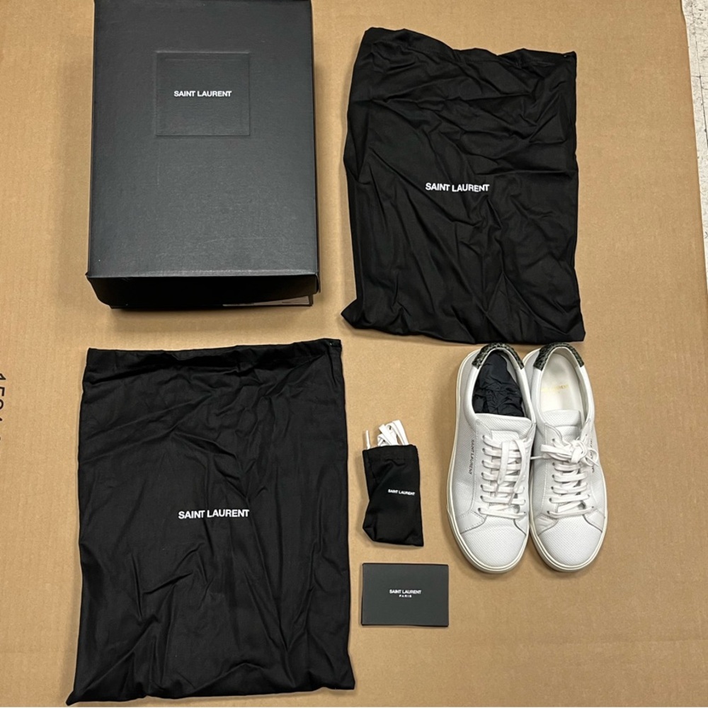 Saint Laurent Women’s Andy Low Top Sneaker SZ 37